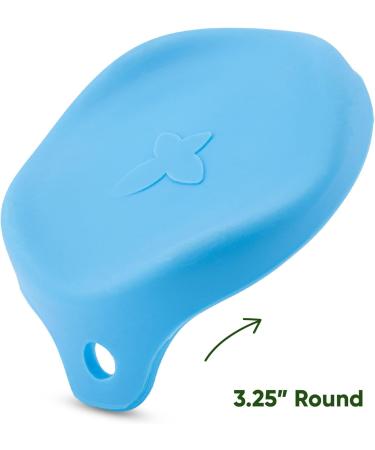 Beco Pet Food Can Cover Silicone Lids for Dog and Cat Food Universal Size to Fit Standard Pet Food Cans BPA Free Dishwasher Safe Blue - Buy Online on GoSupps.com