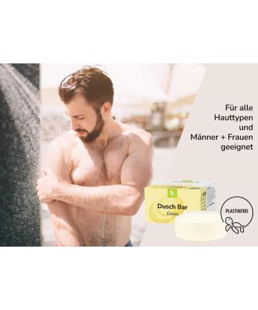  GREENDOOR GREENDOOR Dusch Bar Cocos Shower Gel 75 g with Organic Coconut Extract Skin-Friendly Naturally Free of Palm Oil Plastic Sulphate Animal Experimentation  - Buy Online on GoSupps.com