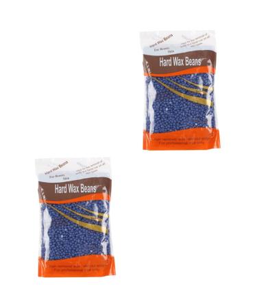 Beaupretty 2st hard wax beans armpit beans Professional wax brazil waxing hair removal hard wax depilatory pearl wax sparrow painless wax honey bean like representedx2stk mx2pcs