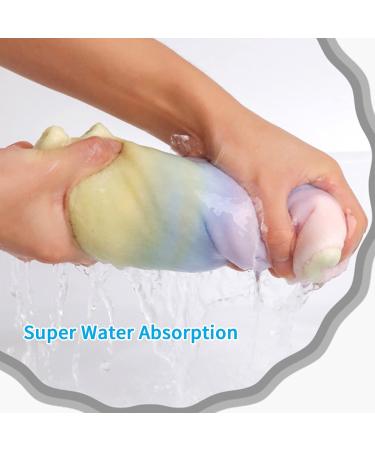 2-Pack Microfiber Hair Towels - Quick Drying Super Absorbent Rainbow Twisted Turban for Women & Girls - Red - Buy Online on GoSupps.com
