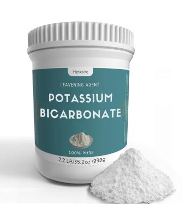 2.2 lb Potassium Bicarbonate 100% Pure Potassium Bicarbonate Powder Potassium Bicarbonate for Plants Used In Making Wine Cakes Cookies and More