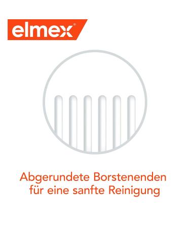 Elmex Junior Toothbrush 6-12 Years - Soft Bristles for Comfortable Tooth Brushing During Teething - 1 Piece - Buy Online on GoSupps.com