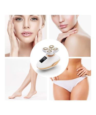 Electric Razor for Women & Men - Painless Hair Removal for Face, Body & Bald Head - Cordless Wet Dry Shaver with USB Recharge - Waterproof Bikini Trimmer - Buy Online on GoSupps.com