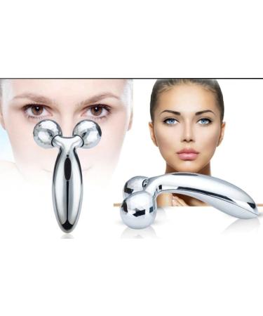 3D Diamond Cut Manual 360 Rotate Facial Massager Tool - Gua Sha Skin Lifting Reduces Eye Puffiness Anti-Aging & Wrinkle Reducer for Skin Tightening & Blood Circulation - Buy Online on GoSupps.com