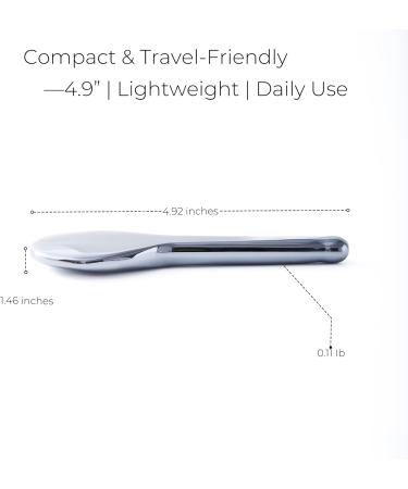 Xylarnoveth Meridian Dial Bar Tool Terahertz Stone Gua Sha for Face Sculpting and Relaxation Manual Facial Massage Tool for Jawline Lifting Pressure Point Trigger Release and Beauty Ritual Use - Buy Online on GoSupps.com