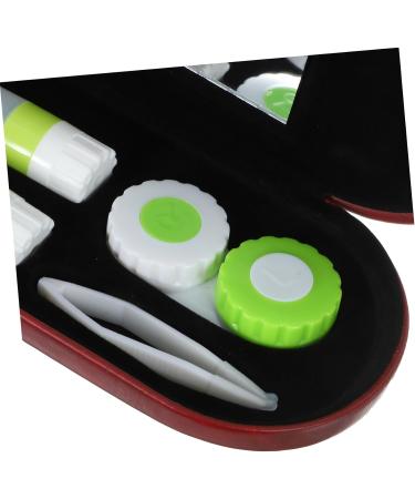 Buy Healeved Sports Glasses & Contact Lens Travel Case Set - Durable Hard Shell Etui & Accessories for Outdoor Adventures - Buy Online on GoSupps.com