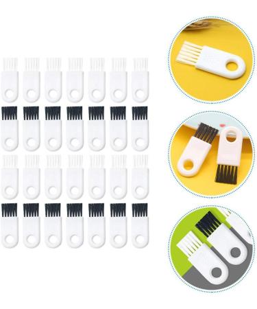 30pcs Mini Electrical Razor Cleaning Brush - Rapid Hair Remover for Clippers & Trimmers - Nylon Handle for Face Hair Styling - Black - Buy Online on GoSupps.com