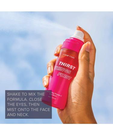 I DEW CARE Thirst Things First Facial Mist Spray - Revitalizing Vitamin C Face Mist with Lemon Peel Oil & Jojoba Seed Oil | Korean Skincare, Vegan & Cruelty-Free - Buy Online on GoSupps.com
