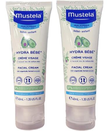 Mustela Mustela Bebe Hydra Cr 2 x 40 ml 80 ml - Buy Online on GoSupps.com