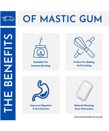 Fresh & Premium Quality Greek Mastic Gum Chios Tears from Greece - Small/Normal Tears (20g) - Buy Online on GoSupps.com