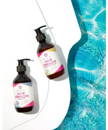 G Beauty Hair Strength Shampoo - Hydrating & Strengthening for All Hair Types | Best for Hair Loss & Post Hair Transplant - Buy Online on GoSupps.com