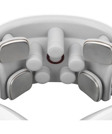 Emoshayoga Cervical Vertebrae Massage Instrument - Electric Pulse Neck Massager with Heating & 15 Stretchy Modes for Head & Shoulder Relief - Shop Internationally - Buy Online on GoSupps.com