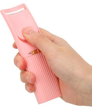Qukaim Mini Eyelash Curler Heated Eyelash Curler Handheld Electric Intelligent Temperature Control Long-Lasting Styling Mini Pink Curler - Buy Online on GoSupps.com