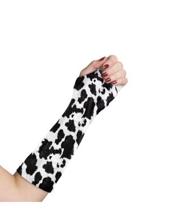 Cow Cow Printing Arm Cast Cover Elastic Cast Sleeve Arm Decorative Cast Cover Removable Washable Arm Cast Protector Large Cow Printing
