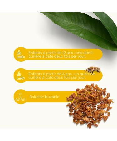 Lemuria - PROPOLONE Total Extract - For Throat and Voice Welfare - 100 ml - 100% Natural Food Supplement - Alcohol and Lactose Free - Vegan - Made in Italy - Buy Online on GoSupps.com