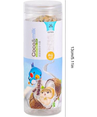 Hamster Chew Sticks for Teeth Small Animal Teething Sticks - Nutritious Convenient Hygienic Chewing Sticks for Hamsters Pet Rabbits and More Bairong Coconut Feta - Buy Online on GoSupps.com