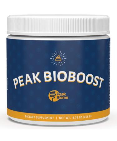 Peak Biome Peak BioBoost - Prebiotic Fiber Supplement - Flavorless Digestive Nutritional Supplements - Easy to Dissolve Prebiotic Powder - No Gluten, Soy or Dairy - 1 Month Supply - 30 Servings 30 Servings (Pack of 1)