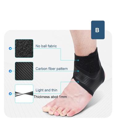 Adjustable Ankle Brace for Men & Women - Plantar Fasciitis Support & Pain Relief - Optimal Arch Strap Wraps for Sprained Ankle & Achilles Tendonitis (Black Right - Buy Online on GoSupps.com