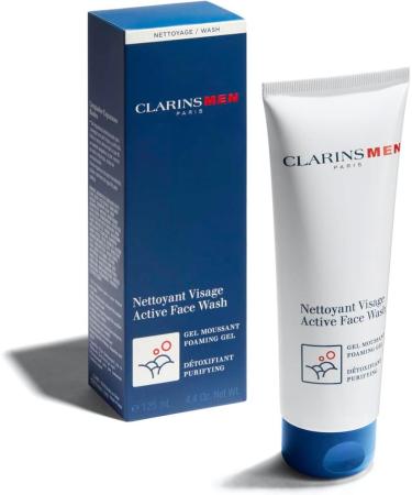 Clarins ClarinsMen Active Face Wash Foaming Gel 125ml - Buy Online on GoSupps.com