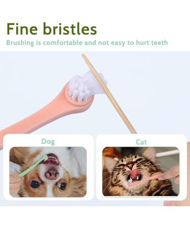 2-Piece Dog Toothbrush Set - Soft Mini Toothbrush for Puppies & Cats | Portable Deep Cleaning | Easy Travel Use - Buy Online on GoSupps.com