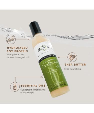Organic Tea Tree Vegan Hair Conditioner | Natural Herbal Scent | Paraben, Silicone, and Sulfate Free | 8.8 fl oz - Unisex Hair Care Product - Buy Online on GoSupps.com