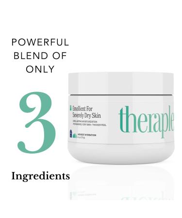 THERAPLEX Emollient Cream for Dry Skin - Fragrance-Free Paraben-Free Noncomedogenic Dermatologist Recommended - Deep Hydration Moisturizer (6 Oz - Buy Online on GoSupps.com