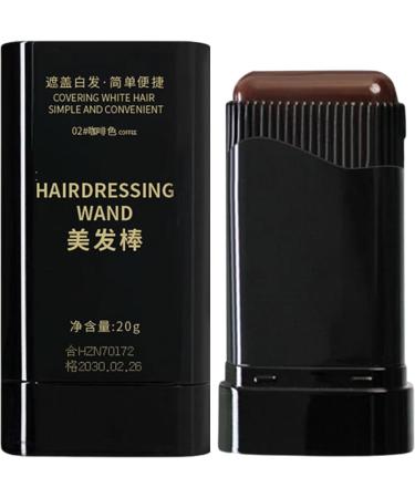 Stick Coloration Cheveux | Camouflage Cheveux Blancs - 20g Naturel Waterproof Longue Tenue Rapide Pour Chevelure Grise Couvre Vite Racines Et Contours Caf  - Buy Online on GoSupps.com