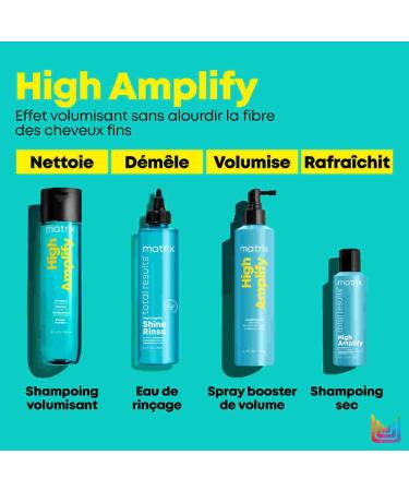 Matrix Volume Shampoo for Fine Hair Adds Volume & Strengthens High Amplify 300ml - Buy Online on GoSupps.com