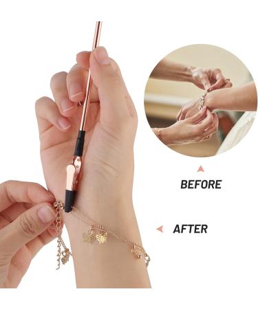 2-Piece Jewelry Bracelet Set for Fastening & Hooking - Ideal for Necklaces Straps & Zip Locks | Secure Closure Tools - Buy Online on GoSupps.com