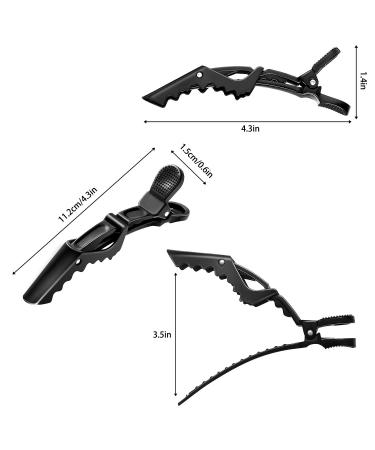 Carbon Steel Rat Tail Comb Set with Teasing Combs and 3 Styling Clips - Heat Resistant Barber Comb for Braiding and Styling Hair (Black) - Buy Online on GoSupps.com