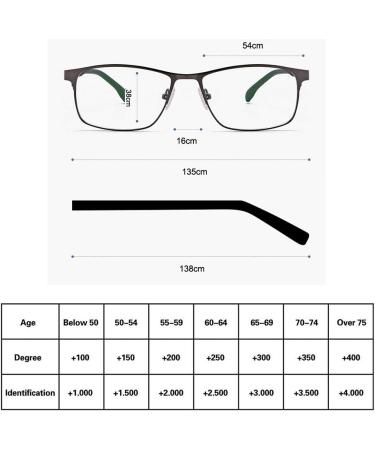 Men's Progressive Multifocal Outdoor Photochromic Reading Glasses Auto-Zoom Sunglasses/UV400 Gray +2.25 - Buy Online on GoSupps.com