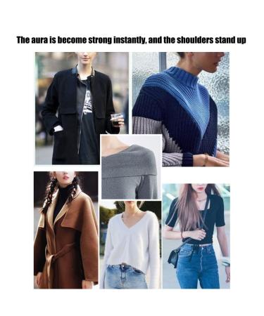 2 Pairs/4 PCS Silicone Shoulder Pads Invisible Shoulder Pads Anti-Slip Shoulder Push-Up Pads Shoulder Enhancer Adhesive Sticky Support Height Enhancer for Womens Clothing (Transparent +Skin) - Buy Online on GoSupps.com