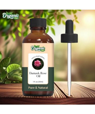 Buy Pure Damask Rose Oil 30ml | Natural Essential Oil for Skincare Hair Care & Aromatherapy - International Shipping - Buy Online on GoSupps.com