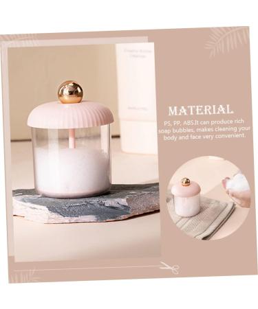 Mikinona Sparkling Bottle Skin Care Containers Facial Skincare Whip Maker Cleansing Gel Soap Container Milk Face Cleanser Bubble Maker Pink Abs Foam Cup Travel Handwashing Fluid 10.5X7.8X7.8CM Pink - Buy Online on GoSupps.com