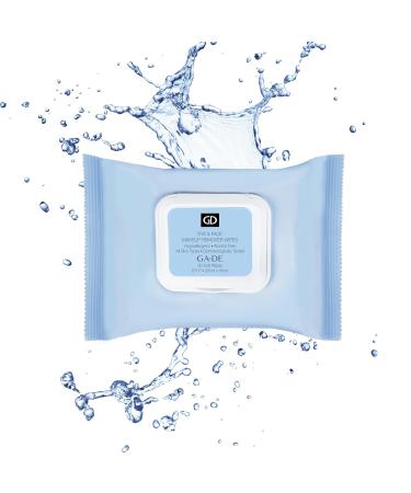 Ultra Soft Eye & Face Makeup Remover Wipes - Aloe Vera & Chamomile 30 Count | Nourishing Cleanse for Sensitive Skin - Buy Online on GoSupps.com