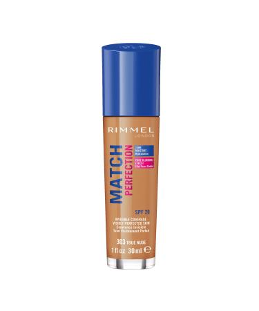 Rimmel Rimmel - Match Perfection Foundation - Light Coverage - 24H Hydration - 303 True Nude - 30ml