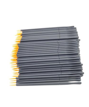 MUSISALY 100pcs Eye Makeup Tools Makeup Lip Gloss Eyeshadow Liner Brush Eye Makeup Makeupset 15cmX10cm Orange