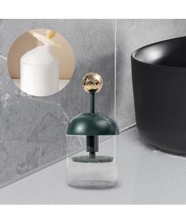 Buy Foam Maker Facial Bubble Maker - 7.5x18cm Press Type Brush Head | Ideal for Travel & Face Wash - Green | International Shipping Available - Buy Online on GoSupps.com