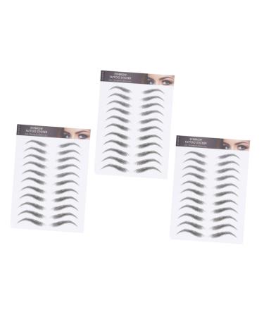 Mipcase Mipcase Set of 3 Eyebrow Stickers for Conditions