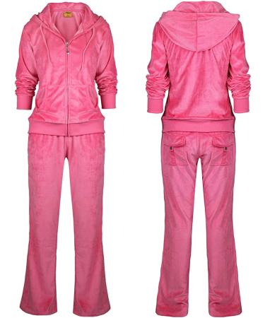 Women's Coral 2 Piece Tracksuit Set | Sweatsuits for Women, Size Large - Buy Online on GoSupps.com