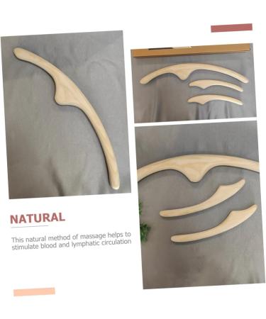 Gleavi Massage Gua Sha Stick - Premium Aus Wood Face & Shoulder Massage Tool for Relaxation & Skin Care - Buy Online on GoSupps.com