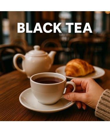  AB.GROCERIES Pack of 50 individually wrapped tea bags - Large selection of classic black fruits decaffeinated green herbs healthy and caffeine-free (black tea pack of 50 tea bags) - Buy Online on GoSupps.com