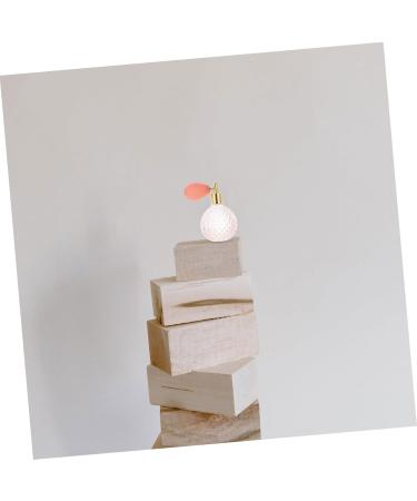 FRCOLOR Air Bag Spray Bottle Crystal Glass Travel Essential Oil Bottle Old Fashioned 6x6cm Pink - Buy Online on GoSupps.com