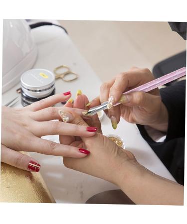 minkissy 1 Set nail art pen nail calligraphy pen tools nail art design pen paint marker replacement tips DIY embroidery tool multi placer builder brush Stainless steel drawing tool diamond - Buy Online on GoSupps.com