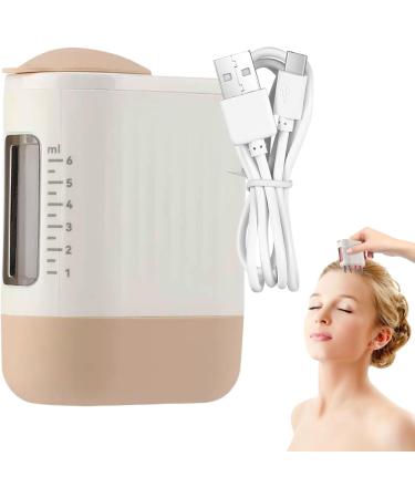Applicateur d'huile pour le cuir chevelu - Peigne de massage des cheveux lectriques vibrante pour anti-frisottis et relaxation | Machine d'applicateurs de t te imperm able pour les soins capillaires  - Buy Online on GoSupps.com