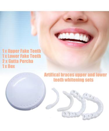 Tanant Denture Teeth - Temporary Silicone Fake Teeth for Imperfect Smile - Durable Dental Prostheses - Buy Online on GoSupps.com