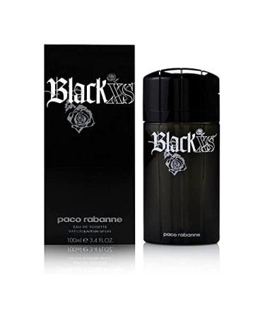 Black XS by Paco Rabanne for Men 3.4 oz Eau de Toilette Spray
