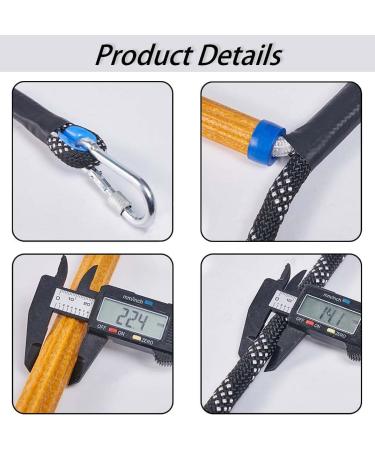 5 Step Heavy Duty Boat Rope Ladder - 400Lbs Strength for Inflatable, Fishing, Kayak, Motorboat - Portable Marine Boarding Rope Ladder (Black) - Buy Online on GoSupps.com