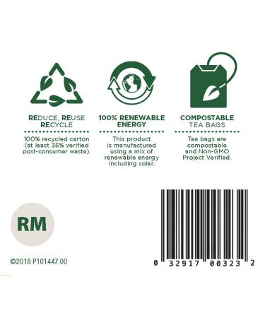 Traditional Medicinals Organic Reishi Mushroom Tea with Rooibos & Orange Peel - 16 Count (Pack of 6) - Buy Online on GoSupps.com