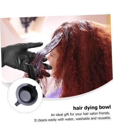 GALPADA Bol De Teinture Pour Cheveux 4 Pi ces Plastique Noir Poign e Kit Professionnel Salon Coiffure Usage Domestique - Buy Online on GoSupps.com